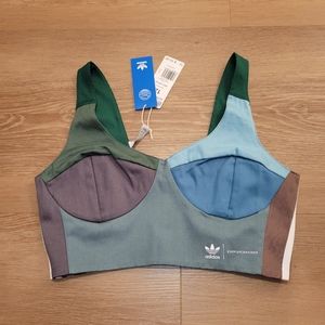 Adidas x Kseniaschnaider Reprocessed Bra Top II0761 Womens Size 12 New